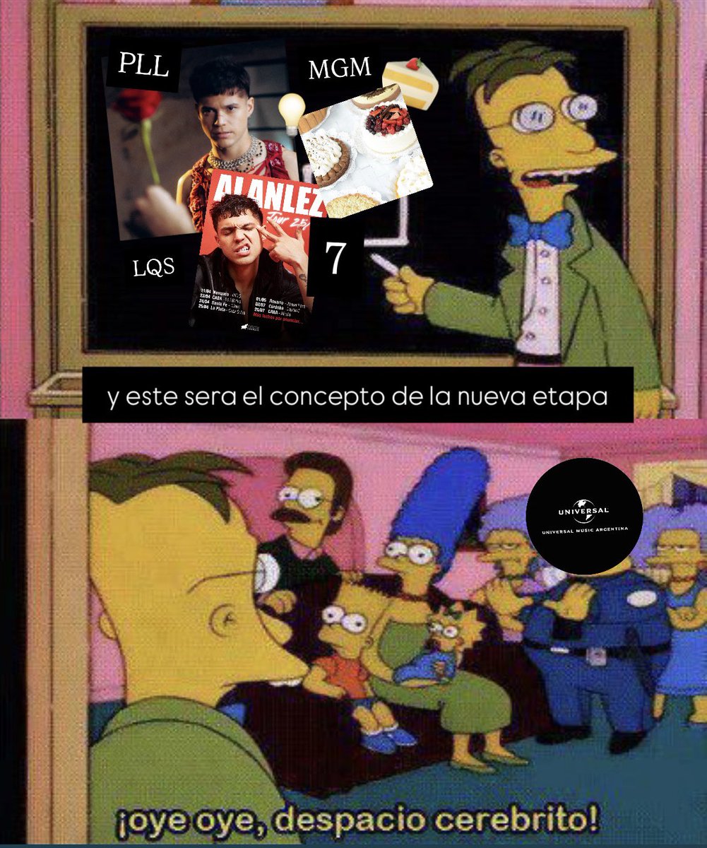 Hoy tuvimos una reunión muy bella sobre lo que viene… Literalmente proyecte un PDF con todas mis ideas, videoclip, concepto, pop, rock, canciones… y me sentí él: