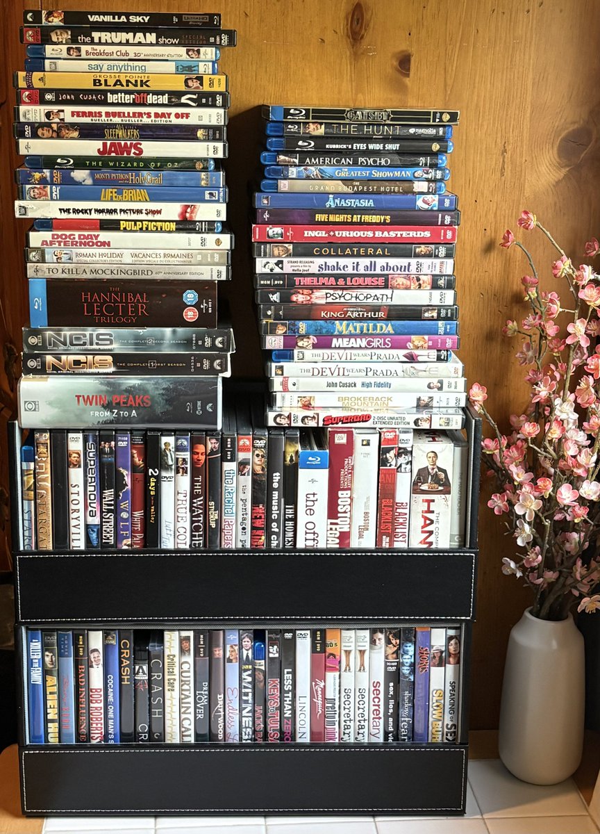 itsspadering's tweet image. Updated DVD collection