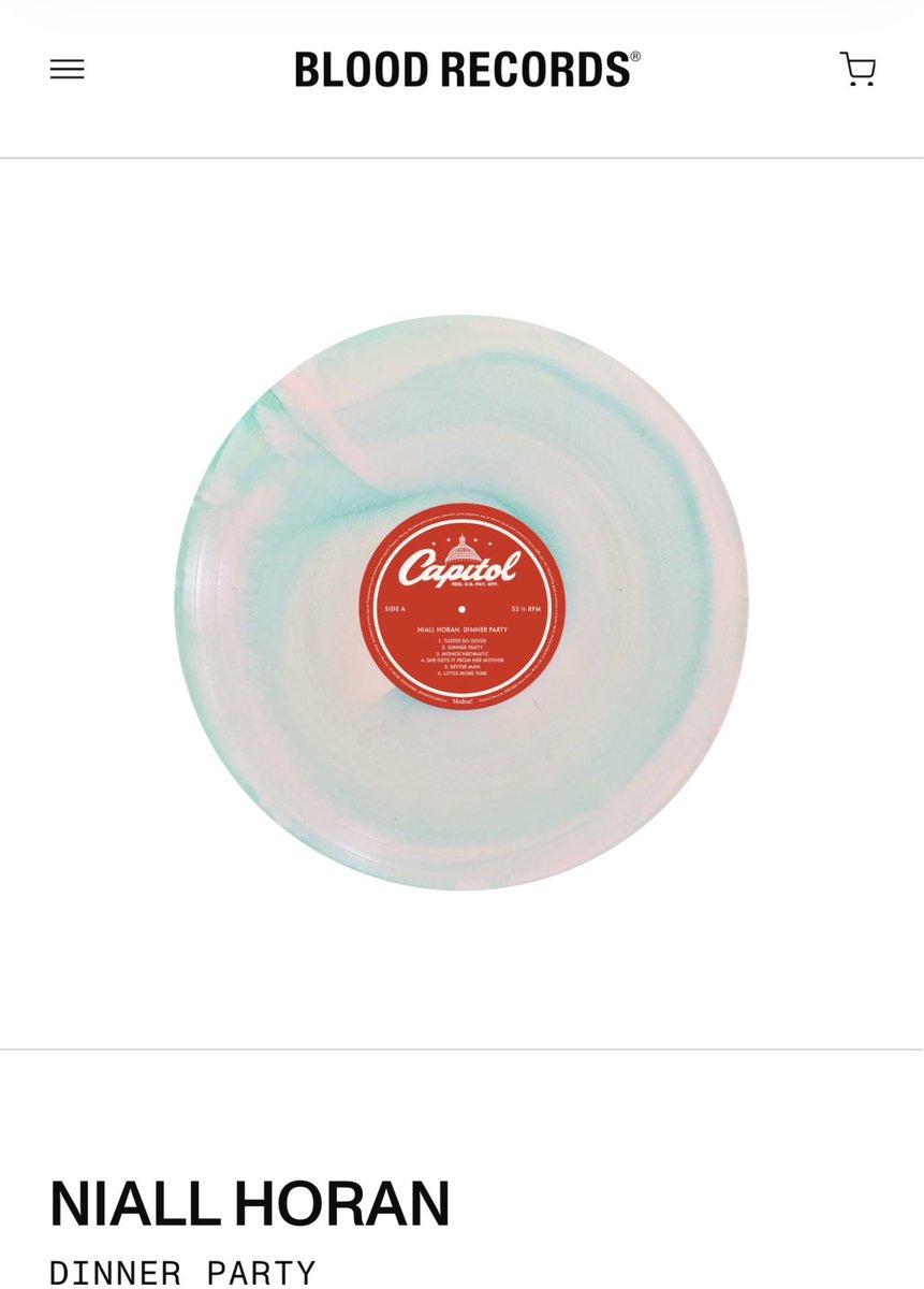 I_Emmaa_'s tweet photo. I’m so glad I managed to get this limited edition @NiallOfficial  @BloodRecs vinyl it looked to pretty to pass up on https://t.co/E19YvEJVCA