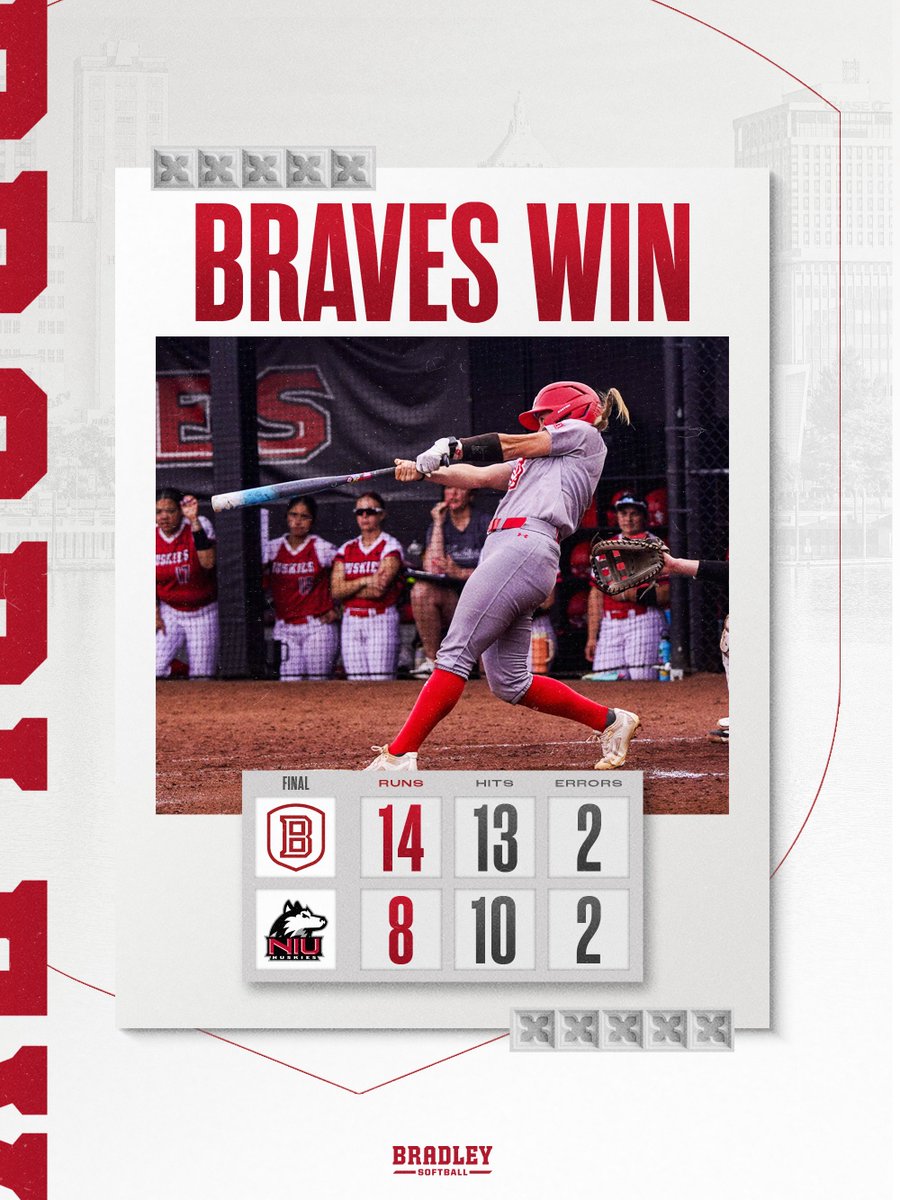 Bradley Softball tweet media