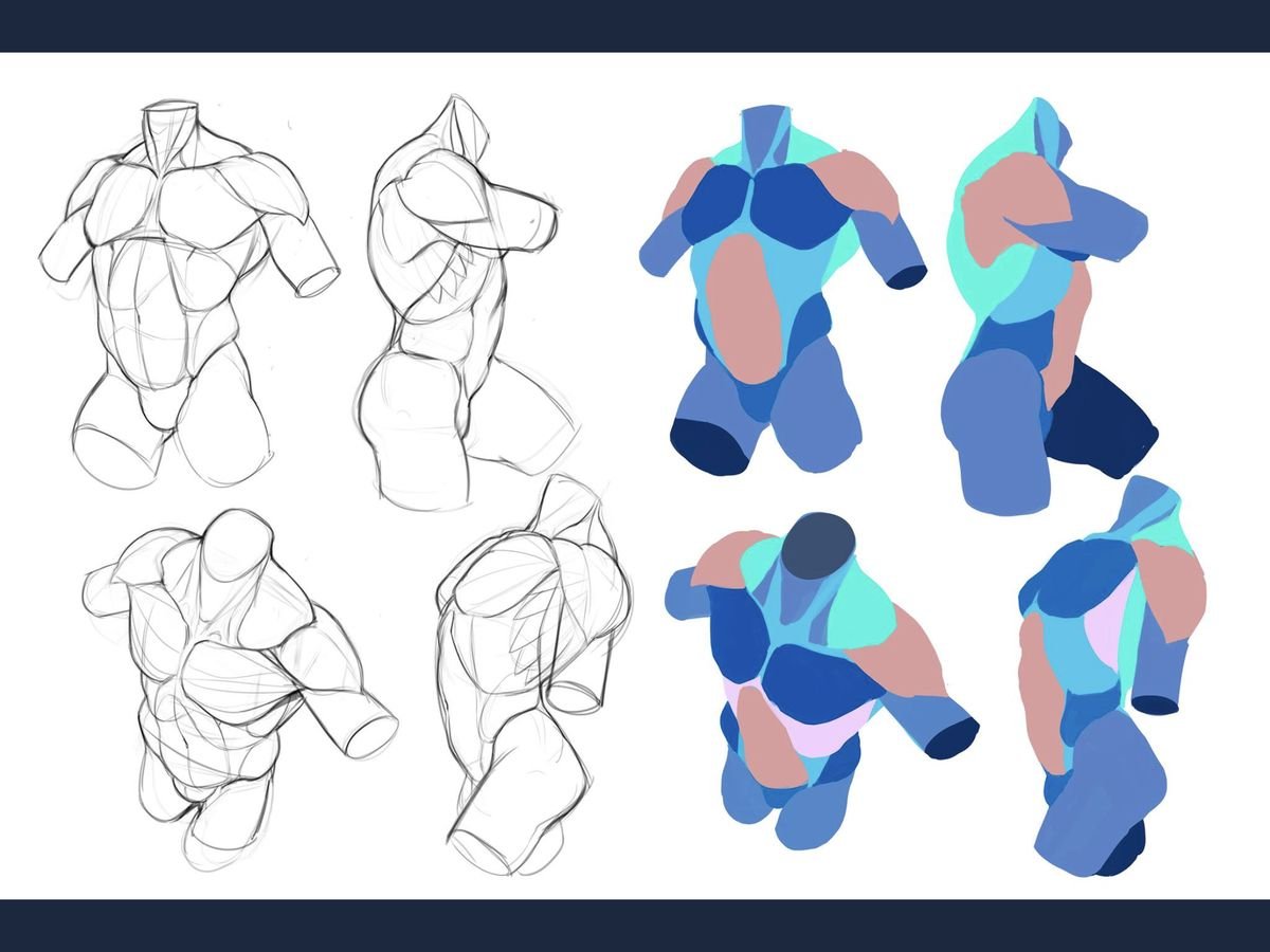 Good reference for breaking down forms