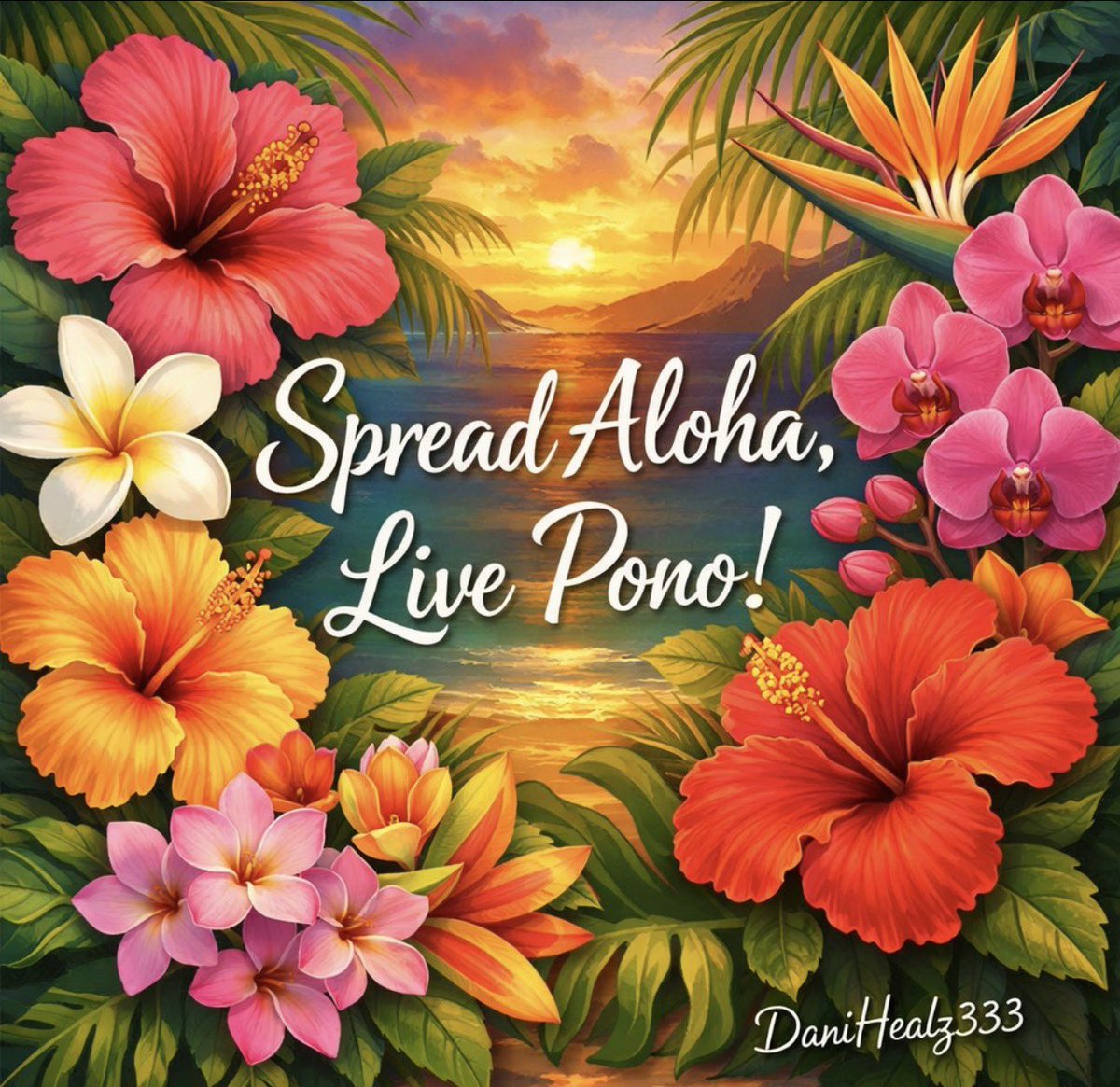 DaniHealz333's tweet image. 🌺🙏🏼🌺💫✨So Blessed to be born in the Beautiful State of Hawaii. The Aloha Spirit is very much prevalent &amp;amp; can be felt. The phrase Spread Aloha Live Pono means to spread Love &amp;amp; Kindness &amp;amp; to Live with Integrity. 💛🌺💫✨#message #spreadaloha #livepono #hawaii #fyp