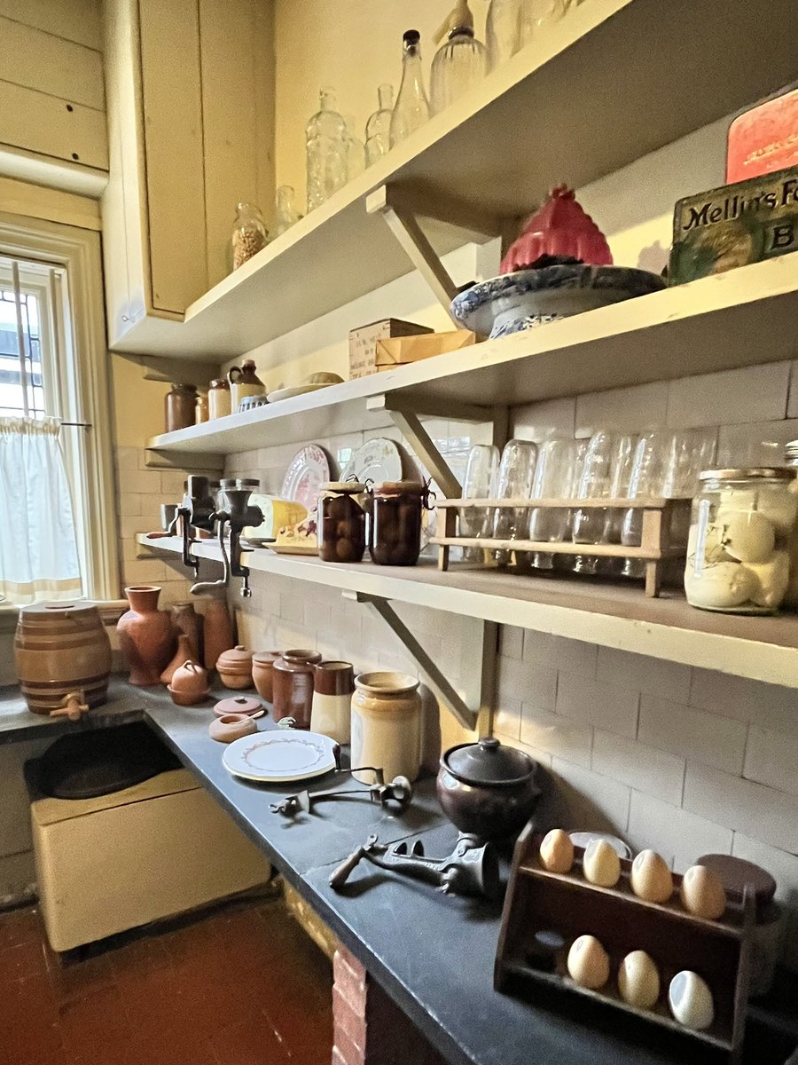 JobbingRev's tweet image. A well-equipped #kitchen larder.