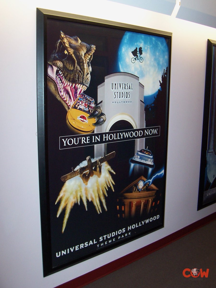 CowMissing's tweet photo. From the Cow Missing archives (2005).

“You’re in Hollywood now.” Classic Universal Studios Hollywood featuring Jurassic Park: The Ride, E.T. Adventure, WaterWorld, and Back to the Future: The Ride.
#UniversalStudiosHollywood #CowMissing
@UniStudios https://t.co/TF4BE9yA9b