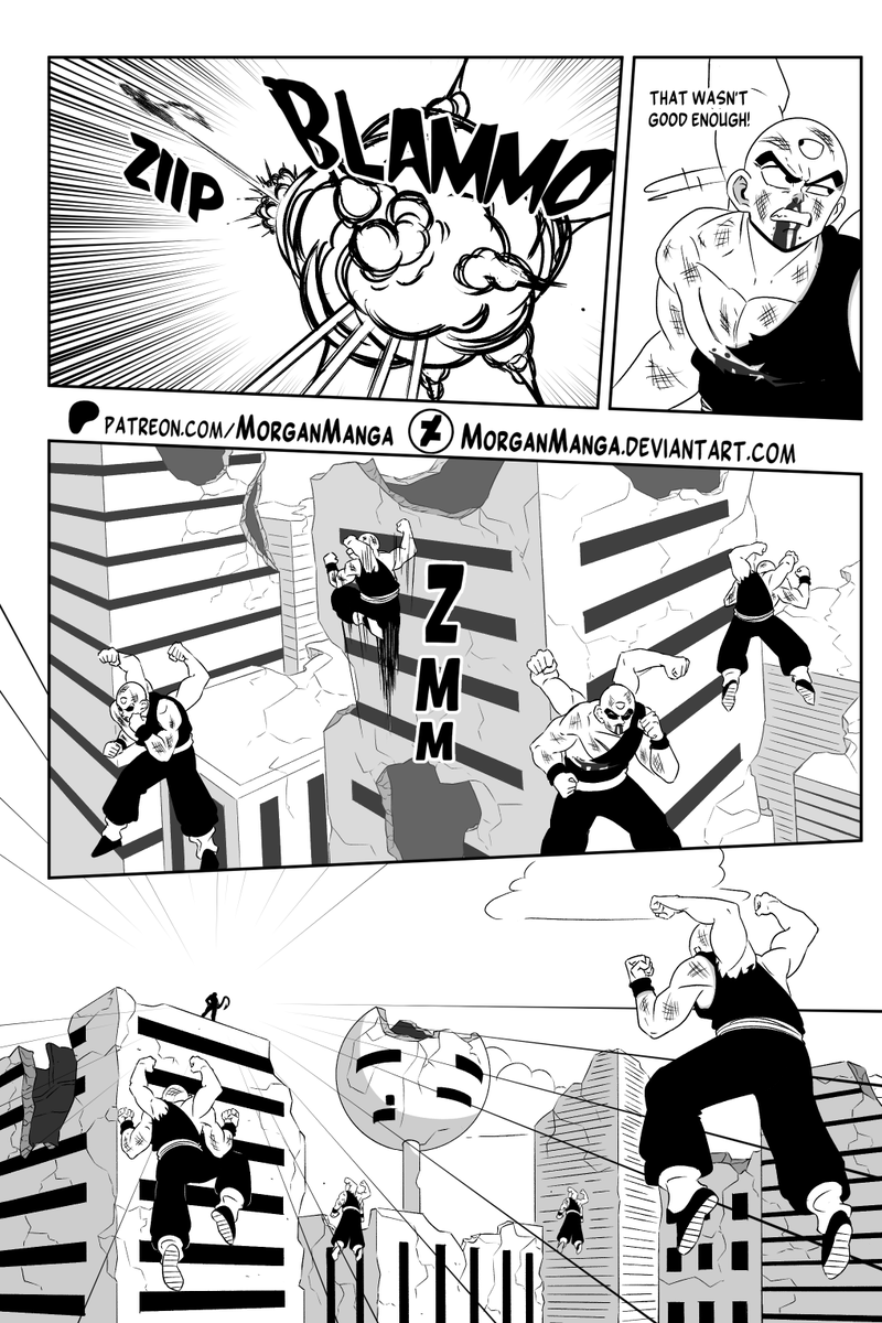 MorganManga_'s tweet photo. 🟠 Dragon Ball: Earth's Heroes Chapter 7 Pg. 30

📖 Check my Deviantart to read in gallery format!

⭐ Up to Chapter 8 Page 25+ on Patreon! Join for early access, hi-res images, and more!

👀 Free Patreon members get a bit of early access! 

👍 Follow repost, like

#Dragonball https://t.co/jQFCGsAplZ