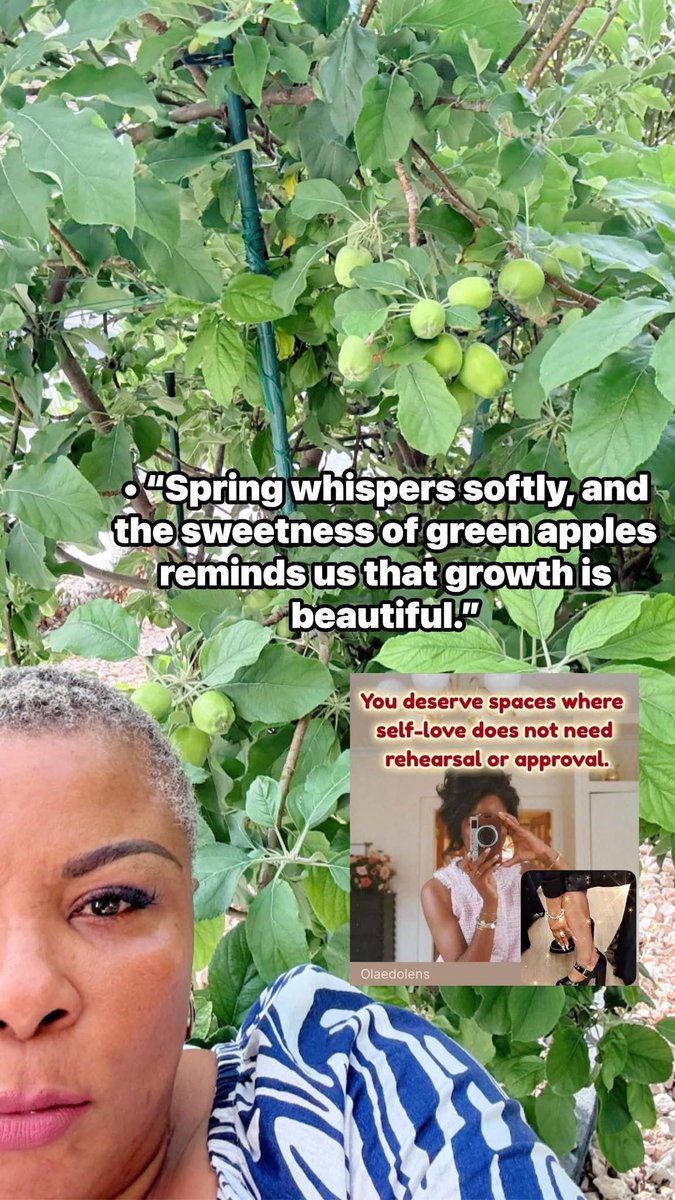 LoloOlaedo's tweet image. • Our little fruits orchard, growing sweetness one season at a time 🌸🍏
• Small orchard. Big blessings. 🌿🍎
• Spring blooms in our little fruits orchard 🌸🍏
• Sweet green apples and peaceful spring days 🍏

Hashtags
#LittleOrchard #SpringVibes #GreenApples #FreshFruit