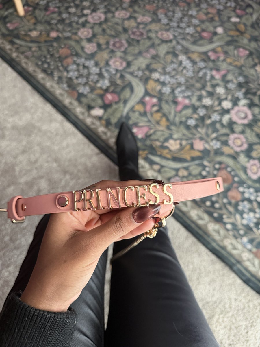 I want to put this around your neck (;