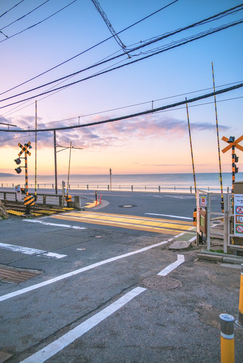 ruiruicamovi's tweet image. 無人で撮る鎌倉高校前の風景が大好き。