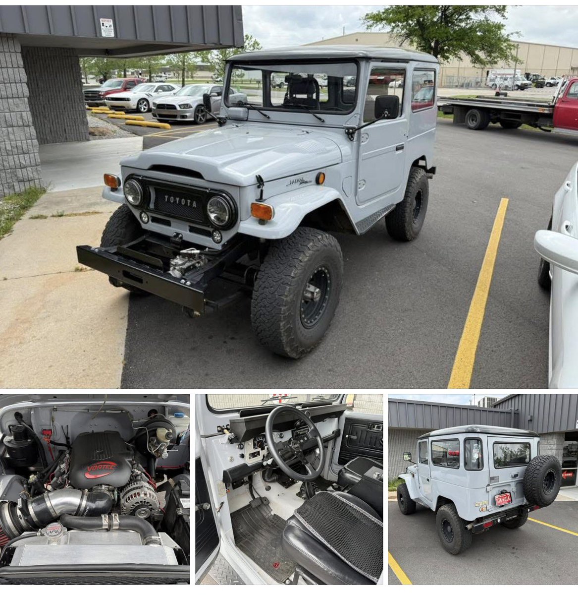 dwmiller2's tweet image. New project! 1970 Toyota Land Cruiser RestoMod restoration in for classic mechanical service and repair. Love this super cool off-road vehicle in a great color. Talk about a fun ride. #LandCruiser #ClassicMechanic #BNMC 324-4444 classic-auto-repair.com