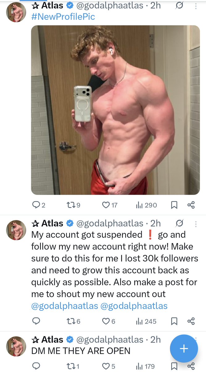 worstfindoms's tweet photo. Many subs would say alpha behaviour is calm, cool and in control. And then there is @alphagodatlas @godalphaatlas

Sheʼs going through some things 

“I just cried for hours” https://t.co/WvVWKfqhcu