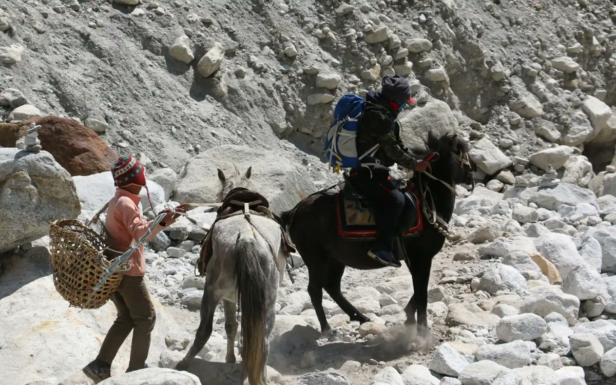 For the Sherpa people of Nepal, measurement units of linear distance are of no value. Instead they use units of frictional distance which is often calculated in terms of time &amp; effort i.e. the actual distance one can cover in a specific terrain &amp; weather conditions. 1/3