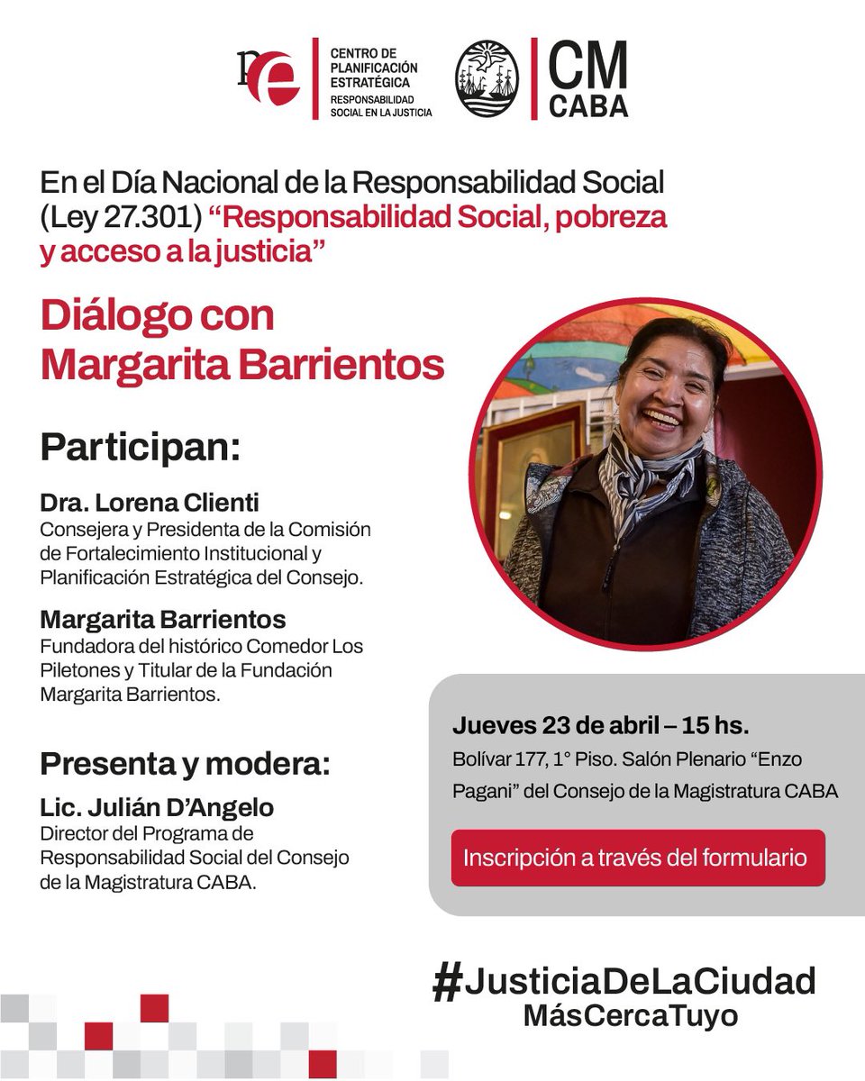 Responsabilidad Social en la Justicia tweet media