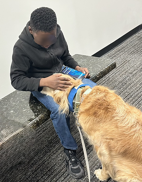 VFCTampa's tweet photo. Nate and his mom were at court to testify in serious case, something that can feel overwhelming for anyone, especially a child. While his mom testified, Lorne stayed by Nate's side keep him company, and offering comfort so he wouldn’t feel alone or afraid while he waited. https://t.co/iV4Fl0MhEh