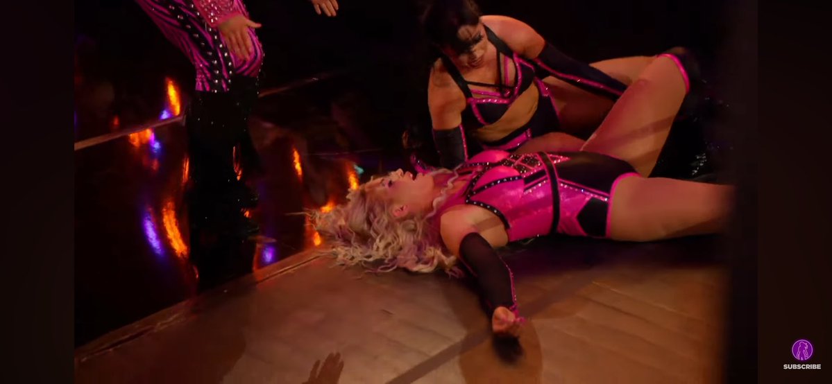 She’s knocked OUT! tweet media