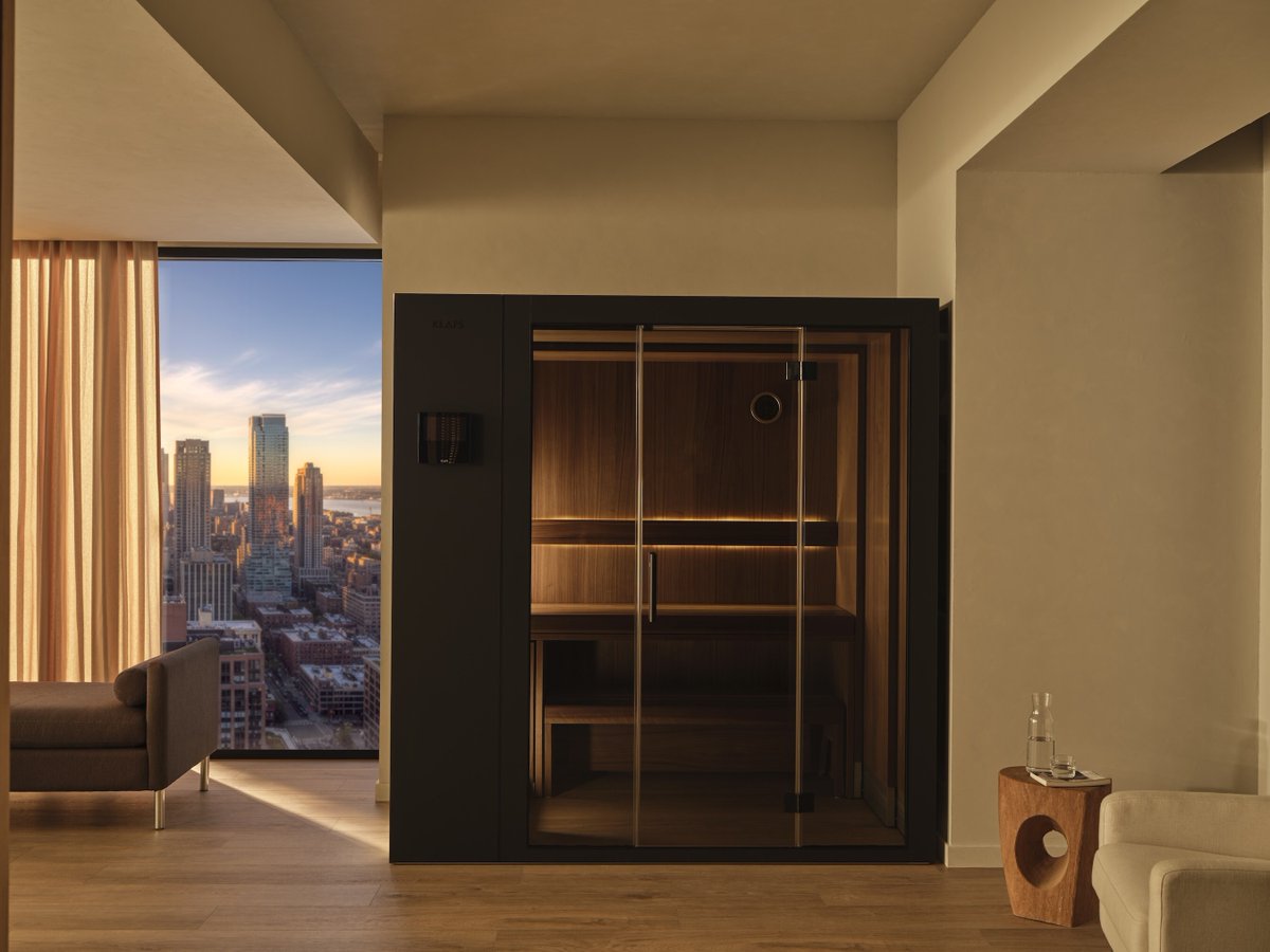 luxurylifestyle's tweet image. KLAFS S1 Launches in the U.S. - The World's First Retractable Sauna luxurylifestyle.com/headlines/klaf… #sauna #saunaheater #spa #luxuryhome