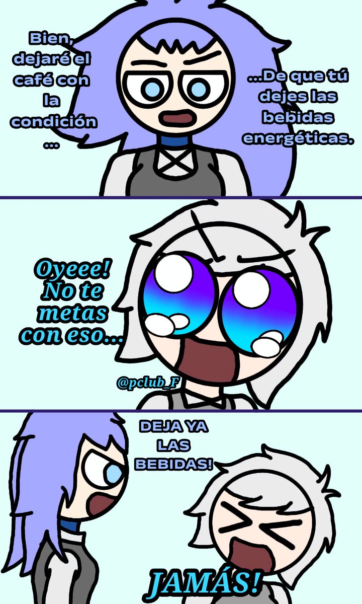 pclub_F's tweet image. Oh oh, descubrió su punto débil... 
Que bien se llevan xd
@CatFy361008 

#THEPCLUB #Pclub #OC