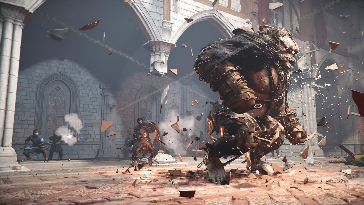 おはようございます！

ボスっぽい敵がたくさん居るのもこのゲームの面白さなのである✨
しかし、昨日今日と飲み会により遊べないのが辛み😭
#紅の砂漠
#CRIMSONDESERT