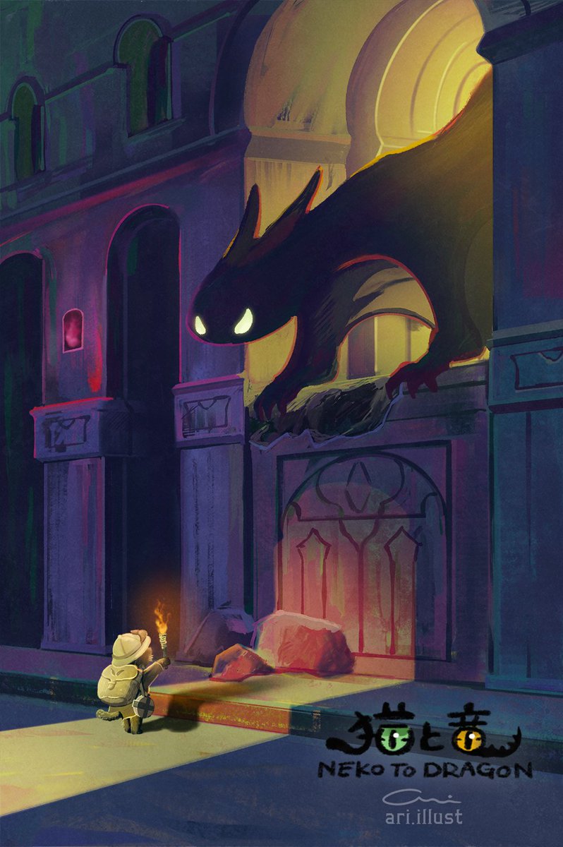 ari︙背景イラストレーター tweet media