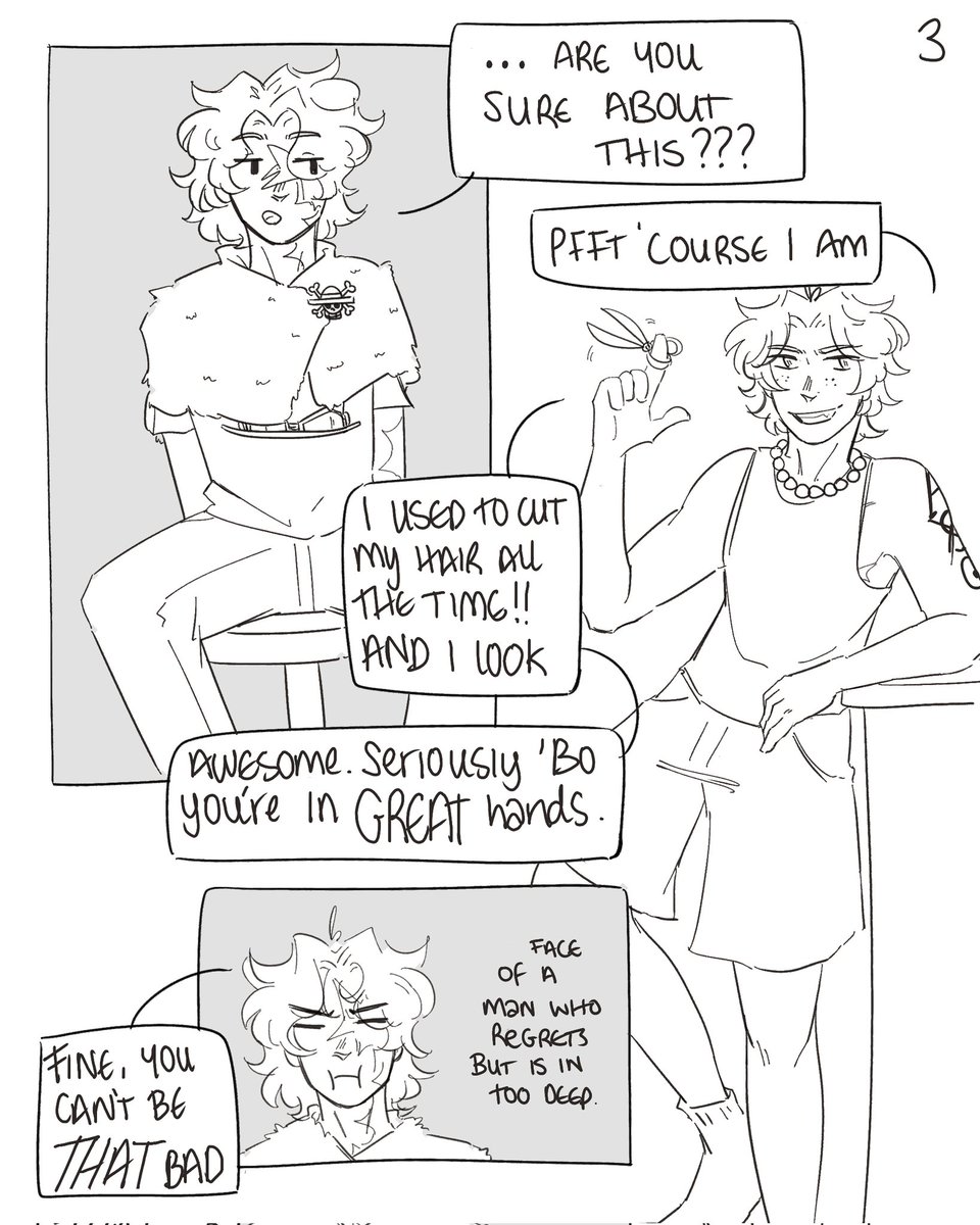 KitteaCloud's tweet image. You get it here first lol, but a silly ASL brothers comic!!! Dont worry no ASL brothers were hurt in the making of this 🫡

[1/3] 

#portgasdace #sabo #ace #luffy #onepiece #ONEPIECE〜 #monkeydluffy