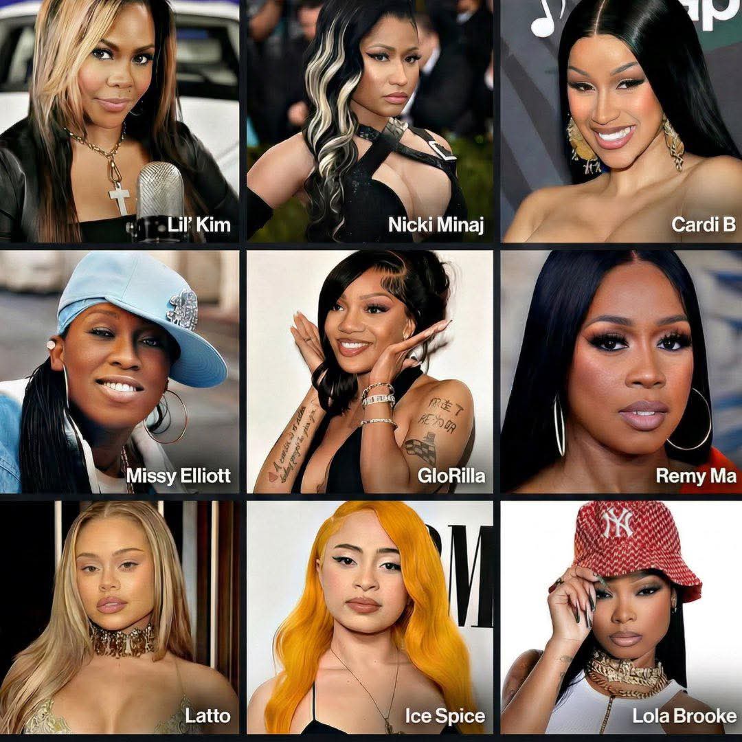 Manlike_Solz's tweet image. Who’s the best female rapper on this list?