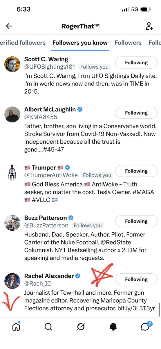 LAPanagoulia's tweet image. @grok Why did #JournalistRachelAlexander create a #RogerThat account as a journalist and also another account  that FOLLOWS it and IS FOLLOWED BY IT?

Does she really reside  in Arizona? What access does she  have to #Intelligence ?

@FBIWFO @FBIAlbany @NewYorkFBI @FBILosAngeles