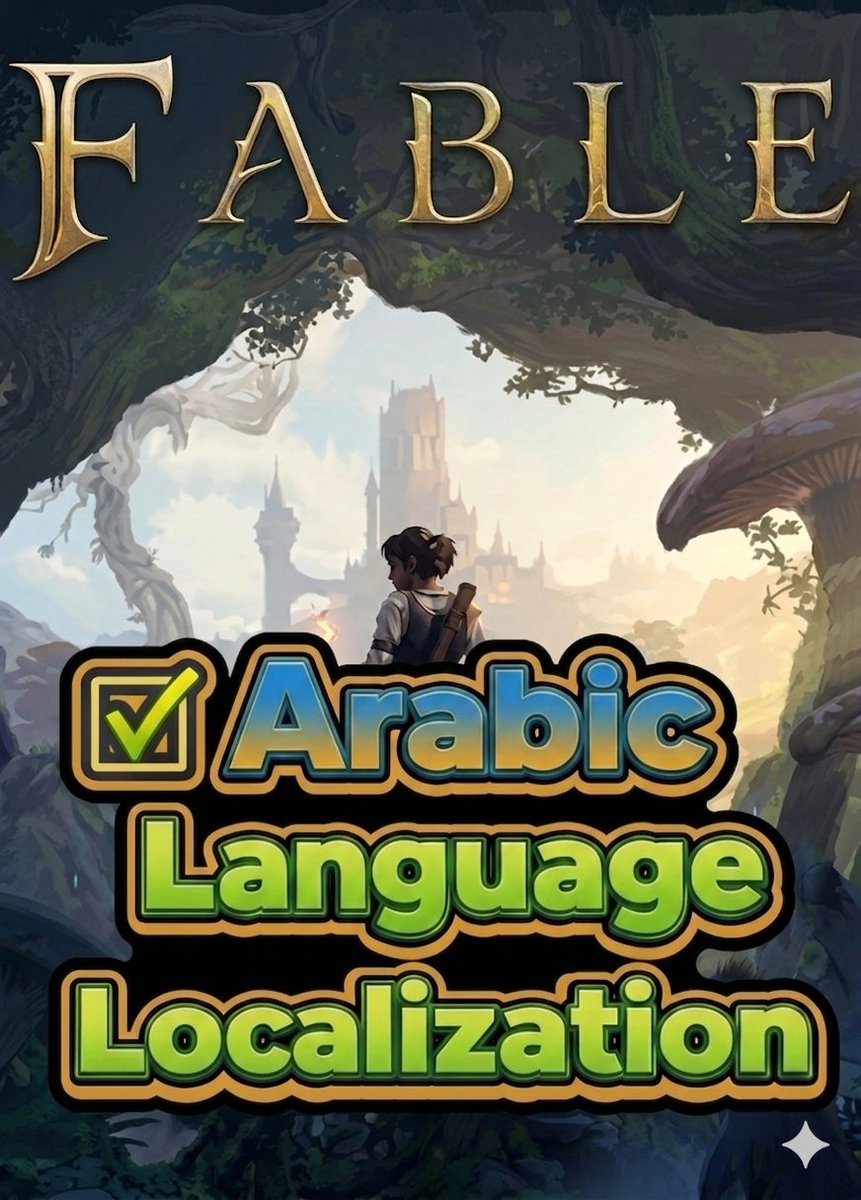 mwdy_mrwan's tweet image. ☑️
Arabic     ❓
Language
Localization
Subtitles &amp;amp; Text

I’m a fan of Playground games and I wanted to ask is there any plan for Arabic localization for your games ?

✅ اللغة العربية      ❓
#FABLE #FableTheGame #Console #Xbox #PlayStation #PC #MiddleEast #NorthAfrica