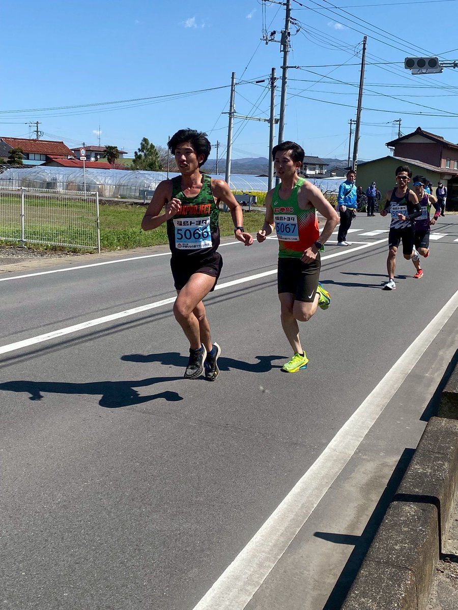 MAXPROJECT001's tweet photo. #伊達ももの里マラソン

◯5km
・男子30歳代.40歳代

3位🥉　若菜優雅　16分24秒

◯10km 
・男子20代

5位　五十嵐拓也　34分14秒 

・男子30歳代 

2位　若菜優雅　33分29 秒
5位   小元健　　34分26秒　
6位  佐藤寛毅     34分46秒

#MAXPJT
#BEFREE
#気合と根性 https://t.co/qAdzJ2H789