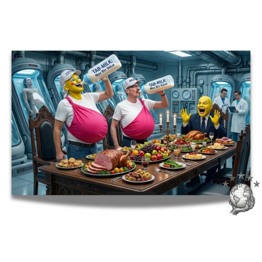 Sonoflasg's tweet image. Biological value: MAXIMIZED 🍼

Directive acknowledged @Tabcorp_HR... 

Max chugging High efficiency Tab Milk to ensure peak performance in the Feasting Chamber... 

We won’t disappoint 🫡

#HR_TRADERS_1