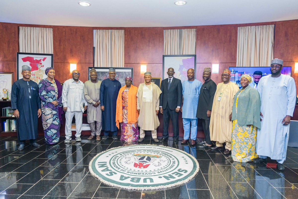I had the distinct pleasure of receiving the top management team of Dangote Peugeot Automobile Nigeria Limited at Sir Kashim Ibrahim House, Kaduna, where they presented a comprehensive update on the progress of their automobile assembly’s operations within our State. The