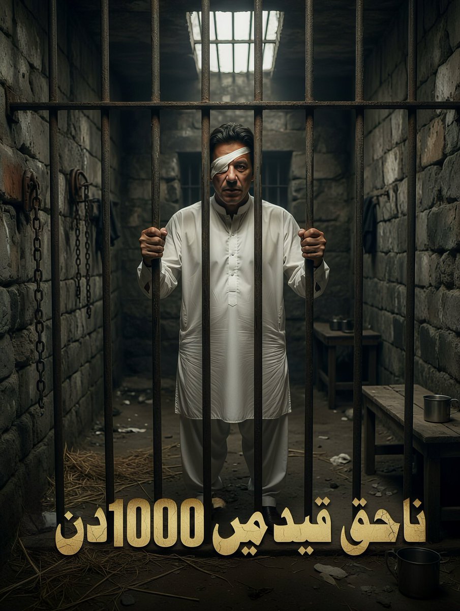 ناحق قید میں ایک ہزار دن 💔💔