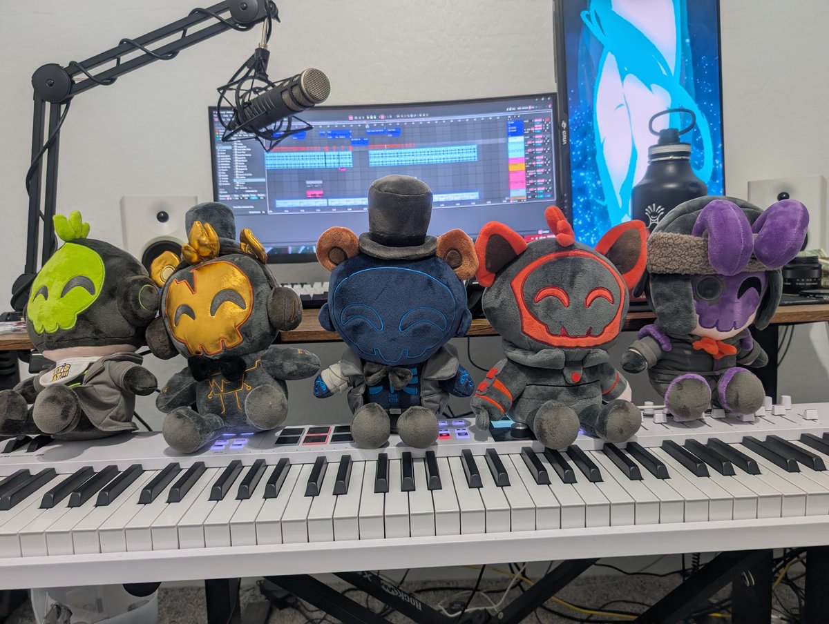 they just sit here while i make music are they judging me?????
