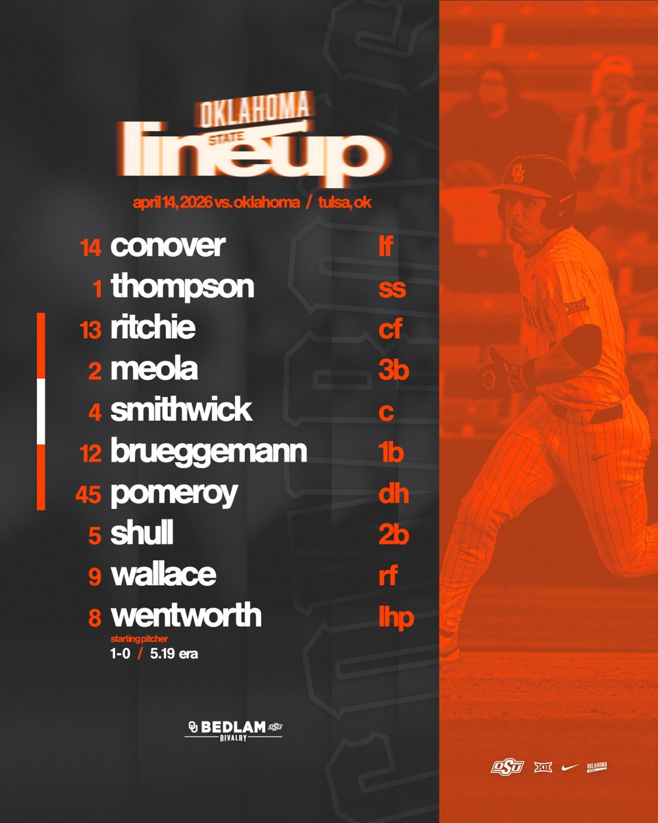 OSU Cowboy Baseball tweet media