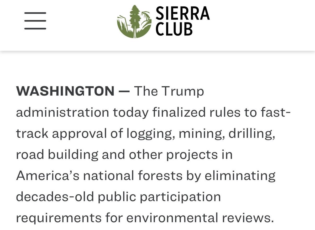 <a href="/SenatorLujan/">Senator Ben Ray Luján</a> <a href="/temple_winds/">🪷Wendy L. Temple</a> <a href="/DNC/">Democratic Party</a>  “Trump Administration Shuts Public out of National Forest Projects, wildlife killings.
Trump’s fast tracking sale of our parklands to the billionaire plunderers at breakneck speed. He’s making deep staff cuts to the NPS and moving HQ to Utah from DC.