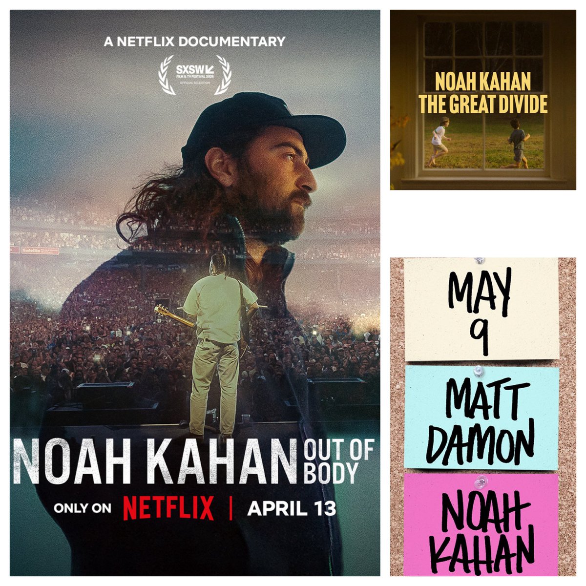 mmediareview's tweet image. Coming in 3s: #noahkahan’s #netflixdocumentary is streaming now, will be #SNL’s musical guest on May 9, and ‘#thegreatdivide’ album out 4/24! Thank you for listening to our episode! #folkmusic #vermont #saturdaynightlive