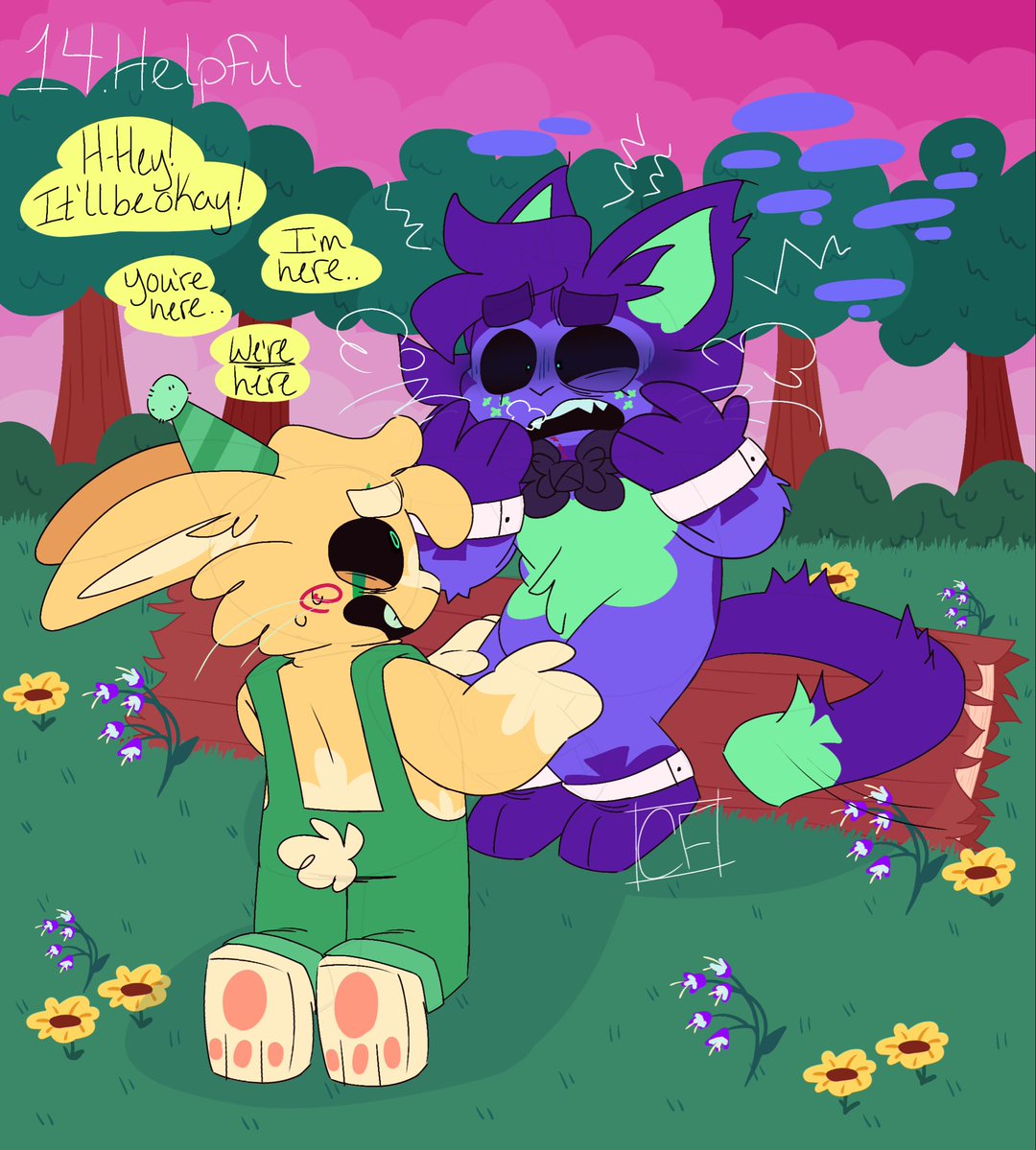 Day Fourteen: Helpful

Feel a bit bad for perhaps misleading anyone, but Luke skedaddled as soon as he regained his footing! But don’t worry he’s not alone ^^

#SmilingCritters #LukeMeowluck #Apurril