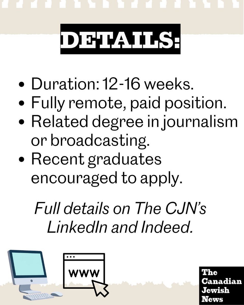 The Canadian Jewish News tweet media