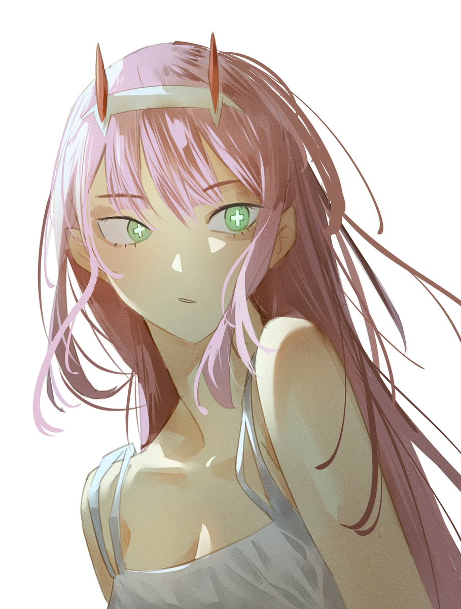 mwiki_illust's tweet photo. have some zero two 💕 https://t.co/N0B4FuG5ND