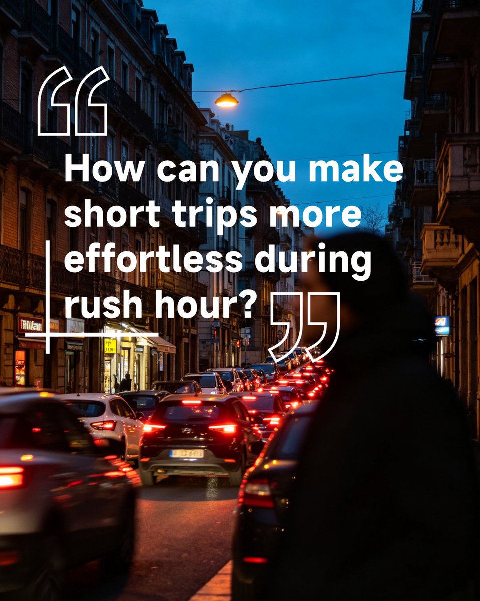 Segway's tweet image. Rush hour doesn’t have to feel like this.
Sometimes it’s just about moving differently.

What’s your commute like?

#Segway #DailyCommute