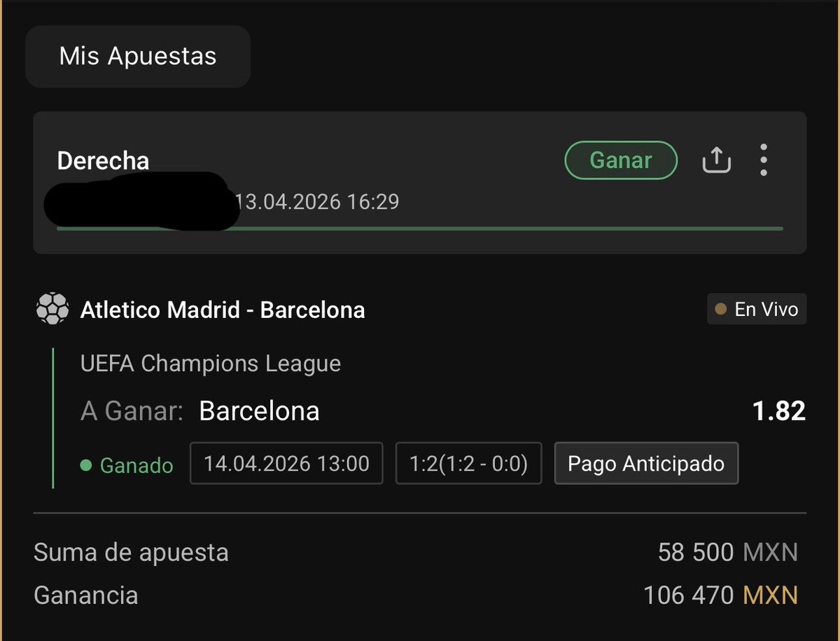 ositopicksss's tweet photo. Hoy todos ganamos en la Champions no? Se sabía que Barcelona ganaba pero probablemente no le alcanzaba y así fue.  #UCL 

Grupo gratis: https://t.co/uZKCbYIkP5

🐻😎🍀 https://t.co/GZ2zAvM8w0