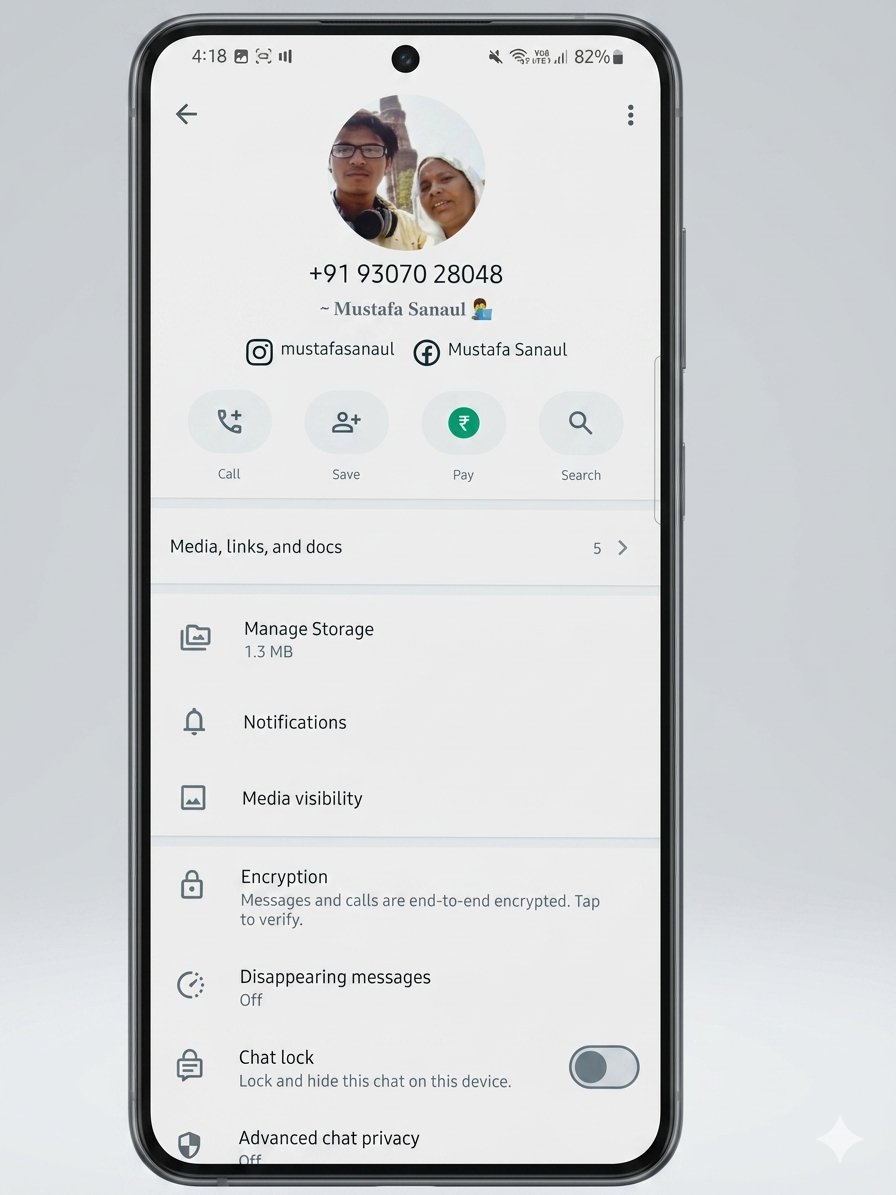 imustafasanaul's tweet image. WhatsApp is rolling out threaded replies for better chat organization,
Also bringing a refreshed UI with pill-style design in contact &amp;amp; info tabs (Android 16 inspired) 👀

Smarter chats, cleaner interface ⚡

#WhatsApp #Android16 #UIUpdate #Tech
#MustafaSanaul 👨‍💻 #Android