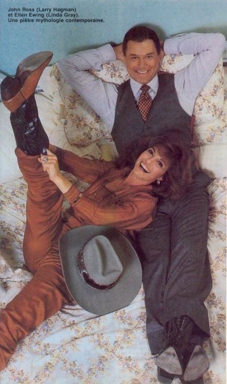 LukeLauraGH's tweet image. #ThrowbackTuesday JR and Sue Ellen #Dallas