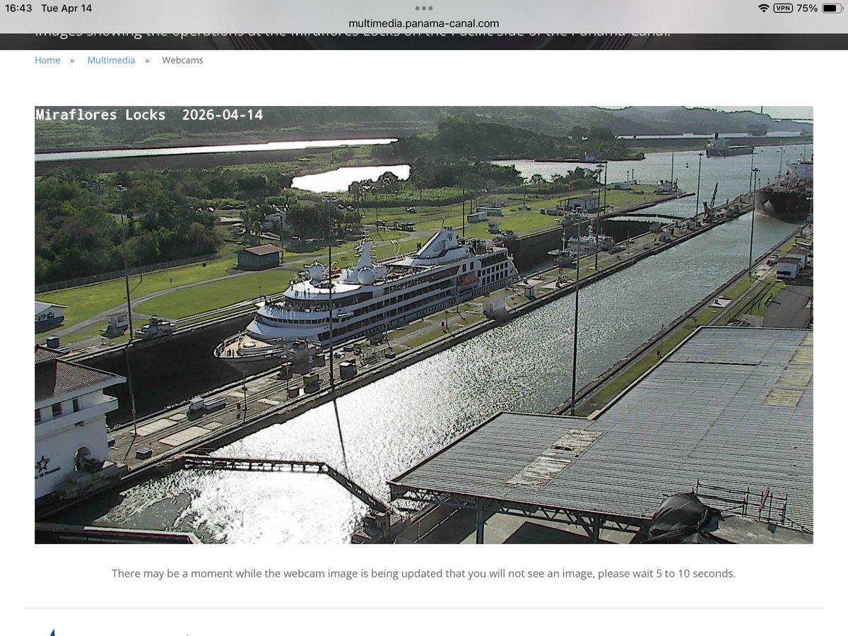 mooselander's tweet photo. Transit of the Panama Canal today on the #starseeker with #windstarcruises https://t.co/1oLSfH0yT8