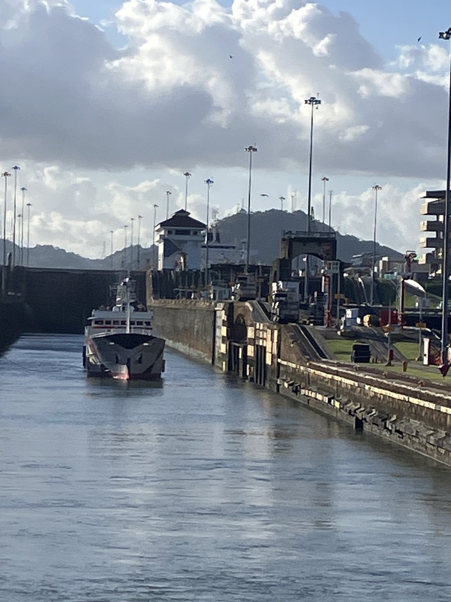 mooselander's tweet photo. Transit of the Panama Canal today on the #starseeker with #windstarcruises https://t.co/1oLSfH0yT8