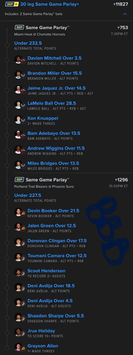 BIG BOARD BETS tweet media