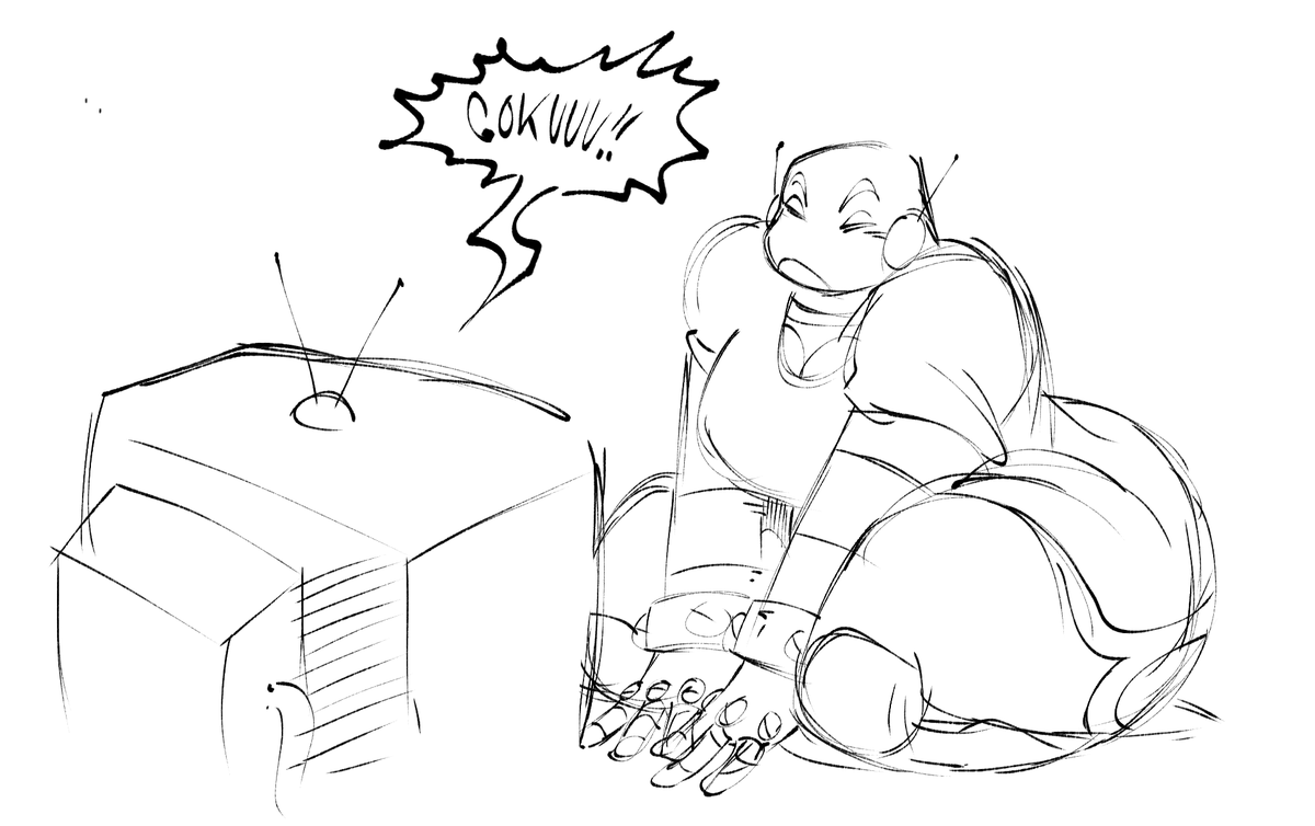JERZZY P sketch comms open tweet media