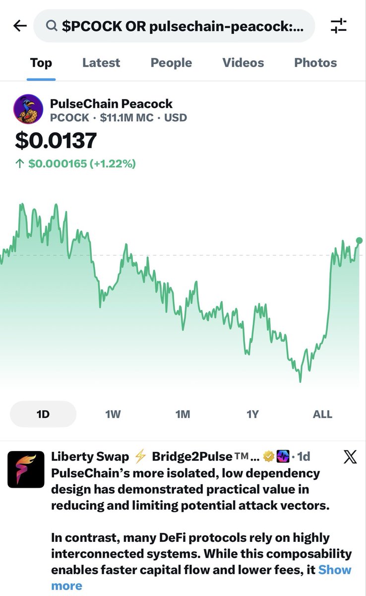 Liberty Swap ⚡️ Bridge2Pulse™️ Zero-Fee DEX tweet media