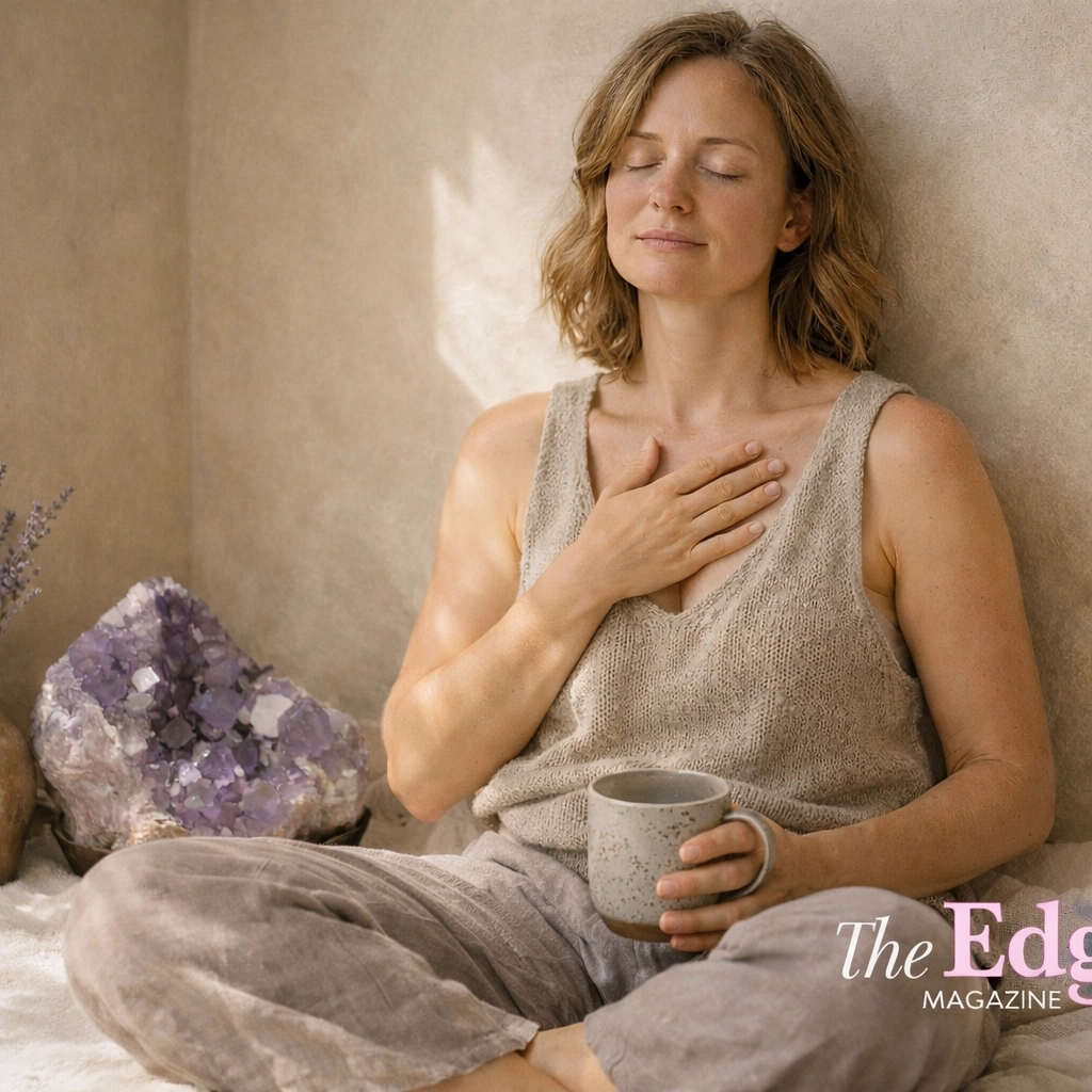 theEdgeMagazine's tweet image. Is your body a sanctuary or a survival site? 🌿 Somatic regulation anchors the nervous system, turning survival into sacred expansion. This is the Great Reset. Explore more at edgemagazine.net. ✨

#SomaticHealing #Expansion #MindBody #Wellness
