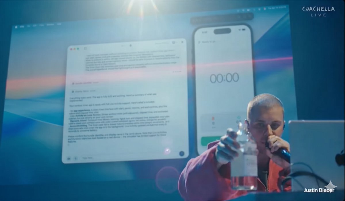 Absolutely insane seeing <a href="/justinbieber/">Justin Bieber</a> use our product at Coachella last weekend. Here, he was explaining why the future of mobile development is increasingly native