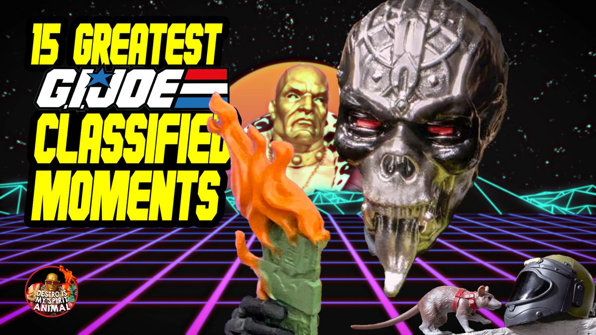 What do you think are some of the greatest details/moments in collecting GI Joe Classified?

#gijoe, #gijoeclassified

15 Greatest GI Joe Classified Moments youtu.be/DFj3ZuMYHuc?si… via <a href="/YouTube/">YouTube</a>