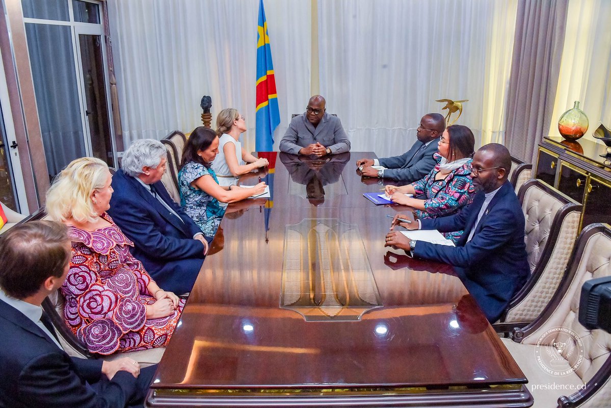 Les enjeux de la coopération entre la RDC et la Belgique en matière d’asile ont été au cœur de l’entretien que le Président de la République, Félix-Antoine Tshisekedi, a accordé à la ministre belge de l’Asile, Madame Anneleen Van Bossuyt, cet après-midi à la Cité de l’Union